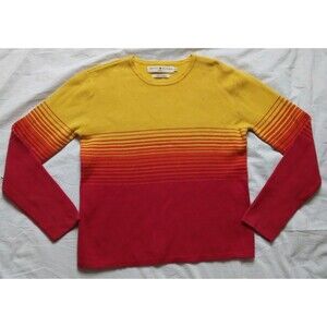 Vintage Tommy Hilfiger Jeans Knit Sweater Striped Retro Y2K Womens Size Small